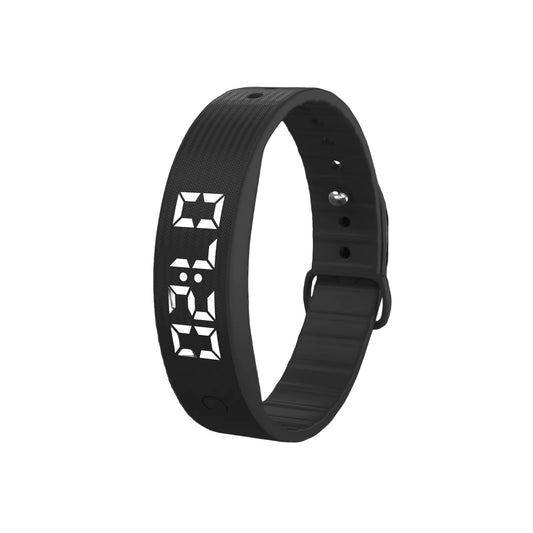 W5Sv Smart Bracelet Vibration Alarm Clock Reminder Sleep Monitoring 24 Hours Pedometer Rechargeable Bracelet